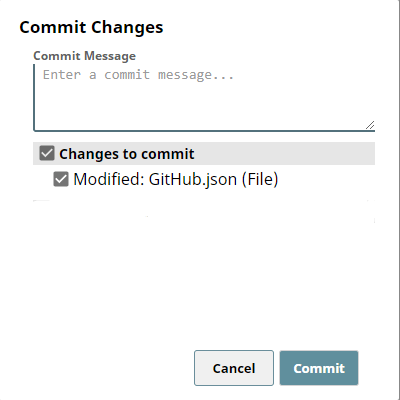 If someone changes the file and commits it directly to GitHub and after that if someone from snapLogic also changes the file and tries to commit it to GitHub it will give us a message.