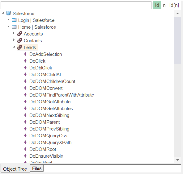  3. Rapise object tree