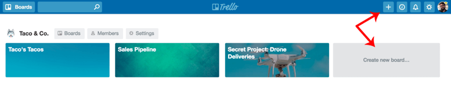 Trello - activities block