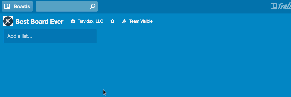 Trello - board