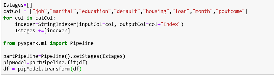 Spark Session and define the structure of the file