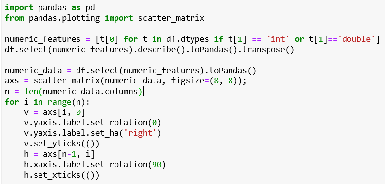 Spark Session and define the structure of the file