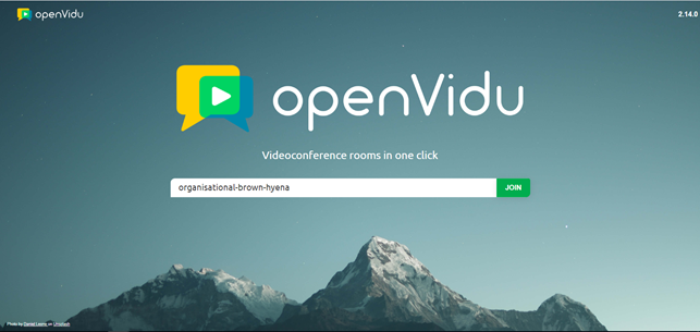 OpenVidu Call Application