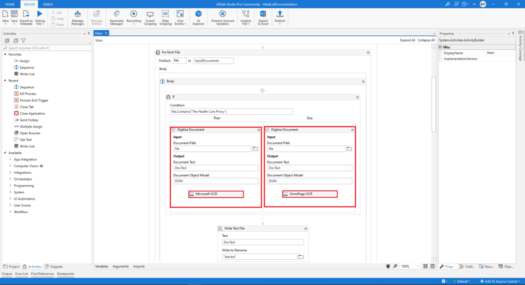  Digitize Document Activity