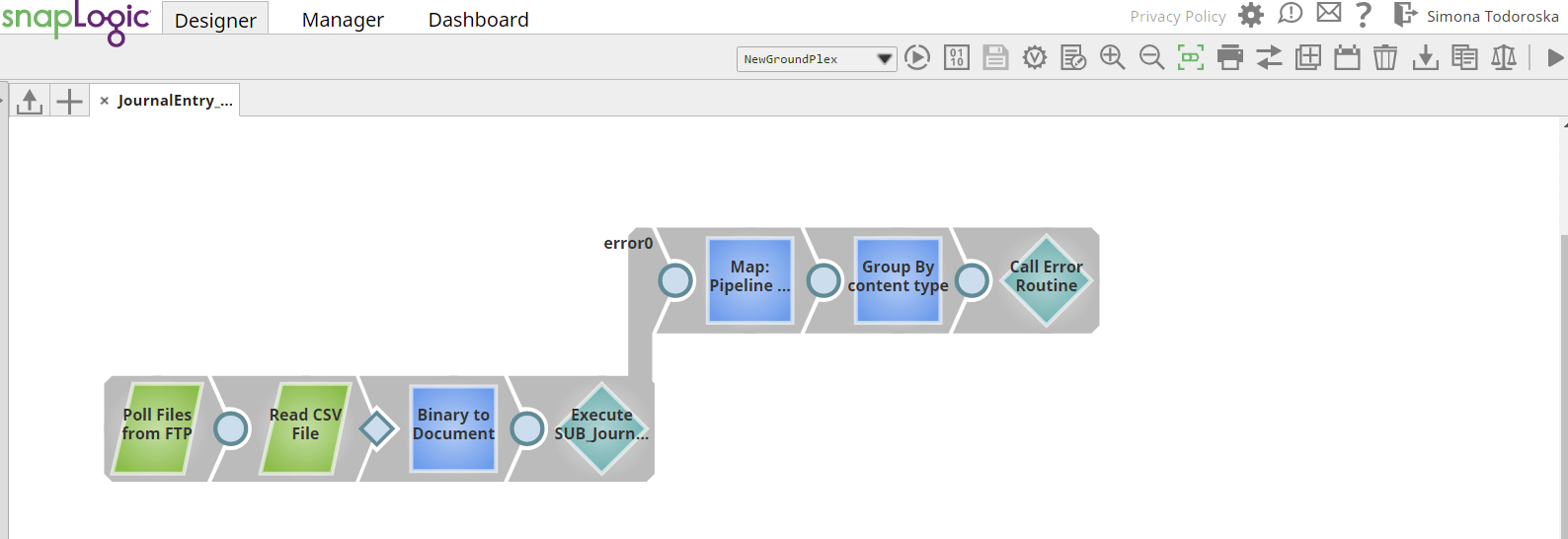 Parent pipeline