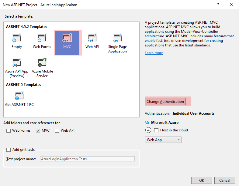 changing authentication